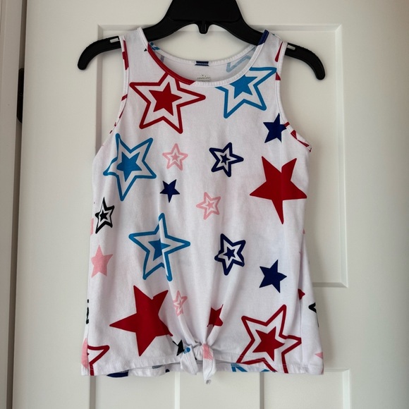 Kids | Star Print Tank Top | girls | size L 10-12 - Picture 1 of 3
